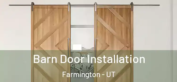Barn Door Installation Farmington - UT